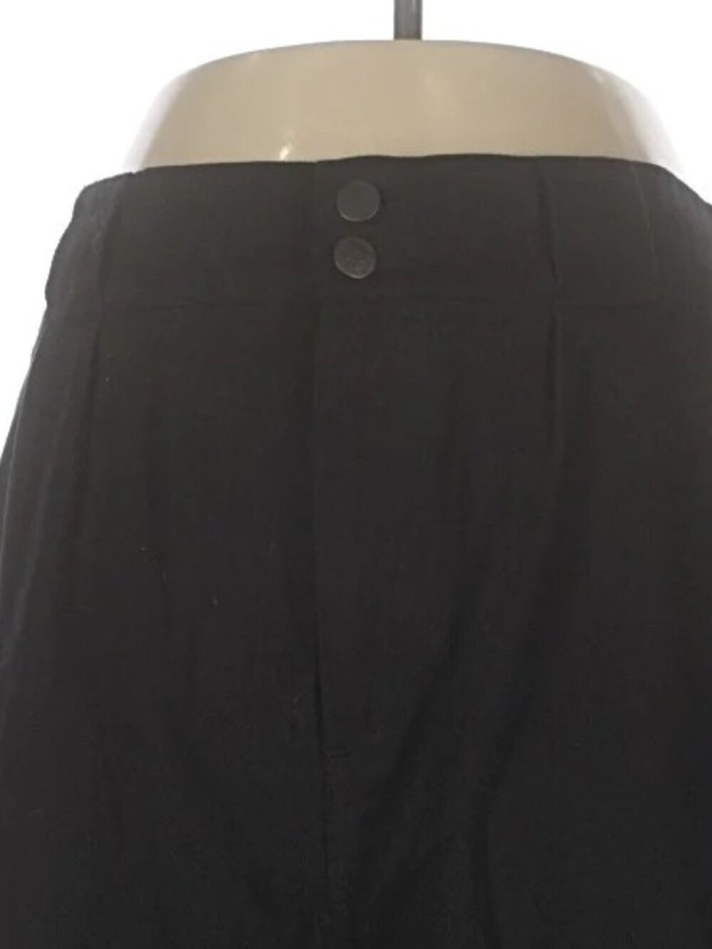 Lucy & Yak Dana Mom Jeans Black W32 / UK 14 EUC Organic Cotton Twill - Picture 2 of 5